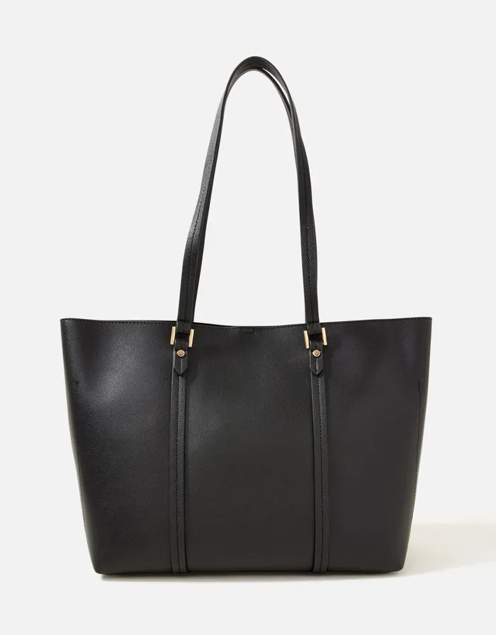 Accessorize Alivia Tote Bag Black Black Women Tote and Shopper Bags