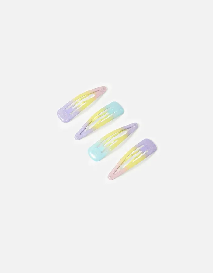 Accessorize Girls Large Ombre Hair Clip Set Girls Hair Accessories