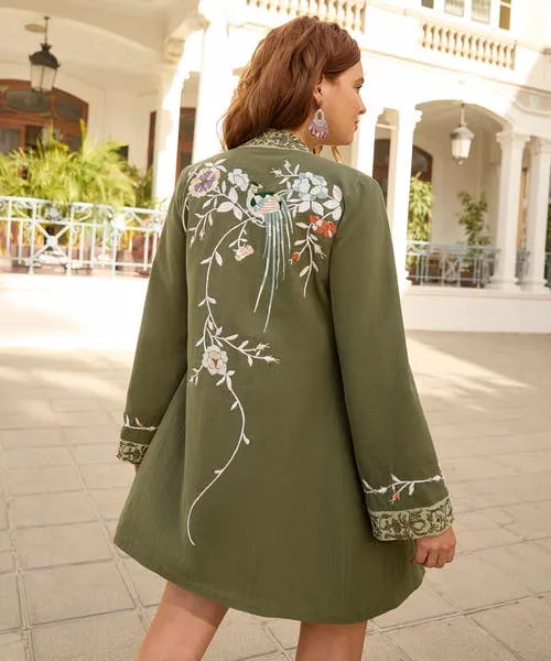 Apparel Joebrowns Summer Daze Boutique Kimono Khaki Coats and Jackets Apparel Joebrowns Summer Daze Boutique Kimono Khaki Coats and Jackets