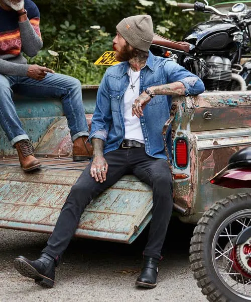 Apparel Shirts Joebrowns Loved And Lived In Denim Shirt Blue Apparel Shirts Joebrowns Loved And Lived In Denim Shirt Blue