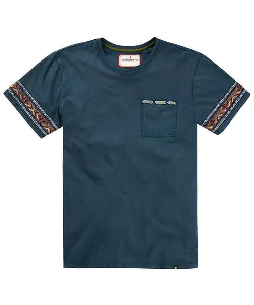 Apparel TShirts and Tops Joebrowns Casually Customised Tee Blue Apparel TShirts and Tops Joebrowns Casually Customised Tee Blue