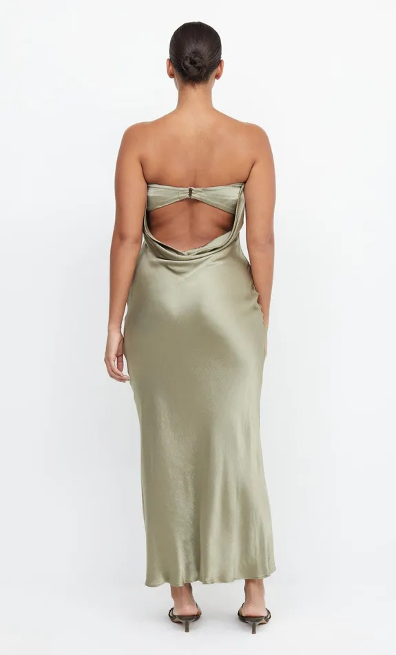 Bec Bridge Bridesmaid Dresses Women MOON DANCE STRAPLESS DRESS 8211 SAGE