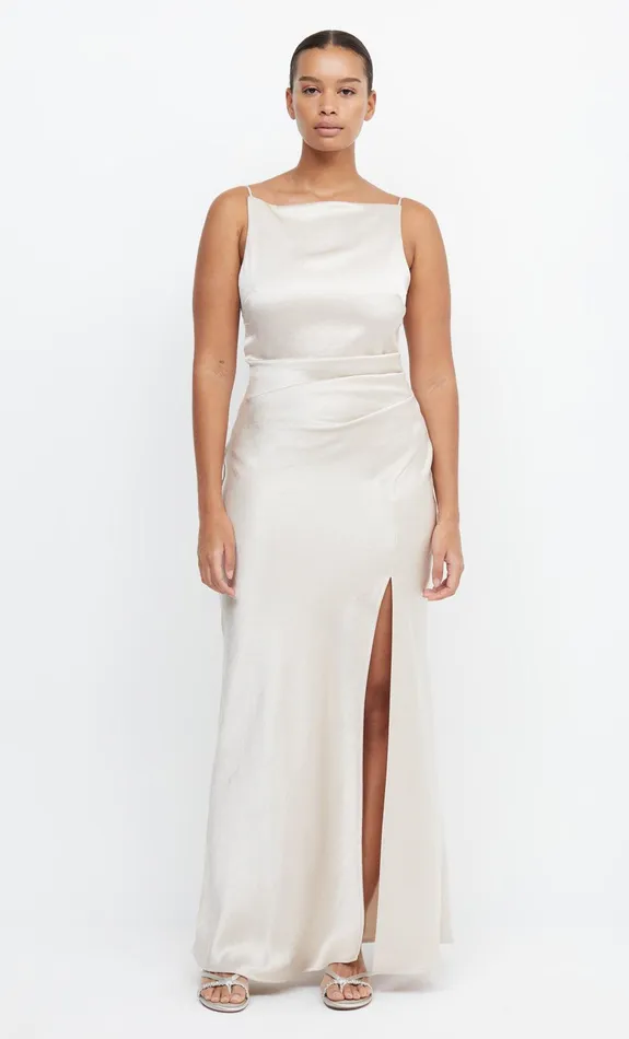 Bec Bridge Bridesmaid Dresses Women THE DREAMER MAXI DRESS 8211 SAND