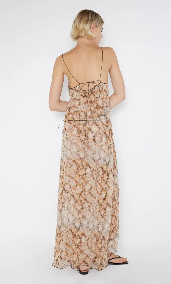 Bec Bridge Maxi Dresses Women CIEL WRAP MAXI DRESS 8211 GEO SHIBORI
