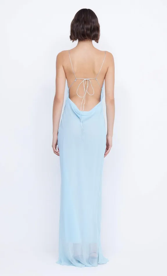 Bec Bridge Maxi Dresses Women ELZETTE SPLIT MAXI DRESS 8211 DOLPHIN BLUE