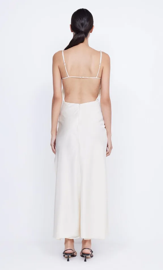 Bec Bridge Maxi Dresses Women MARI LOU GATHERED MAXI DRESS 8211 CREAM