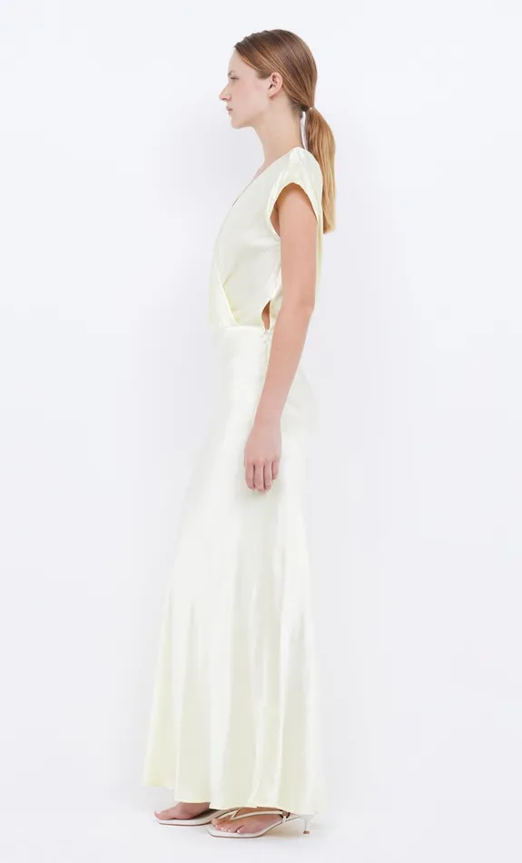 Bec Bridge Maxi Dresses Women MOON DANCE MAXI DRESS 8211 ICE YELLOW