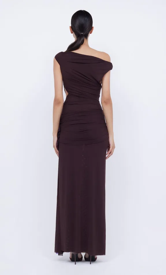 Bec Bridge Prom Dresses Women KAILANI ASYM DRESS 8211 CHOCOLATE