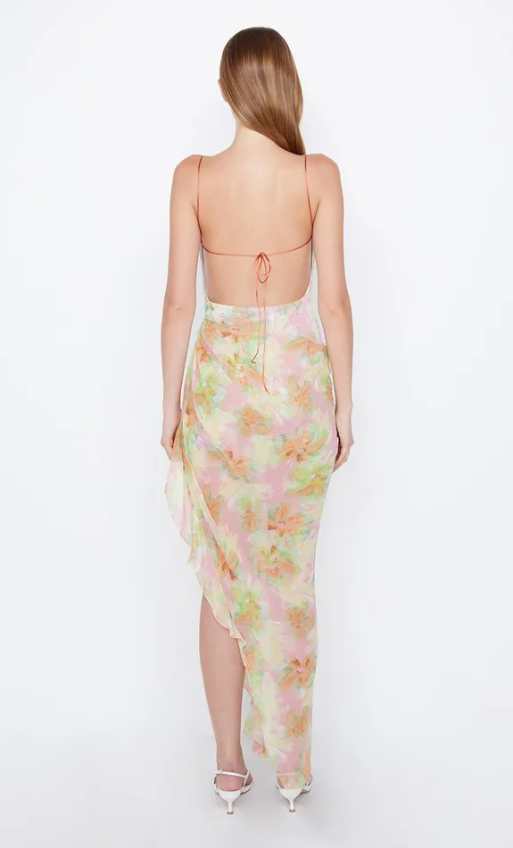 Bec Bridge Prom Dresses Women ZEPHY ASYM DRESS 8211 PINK BLOSSOM
