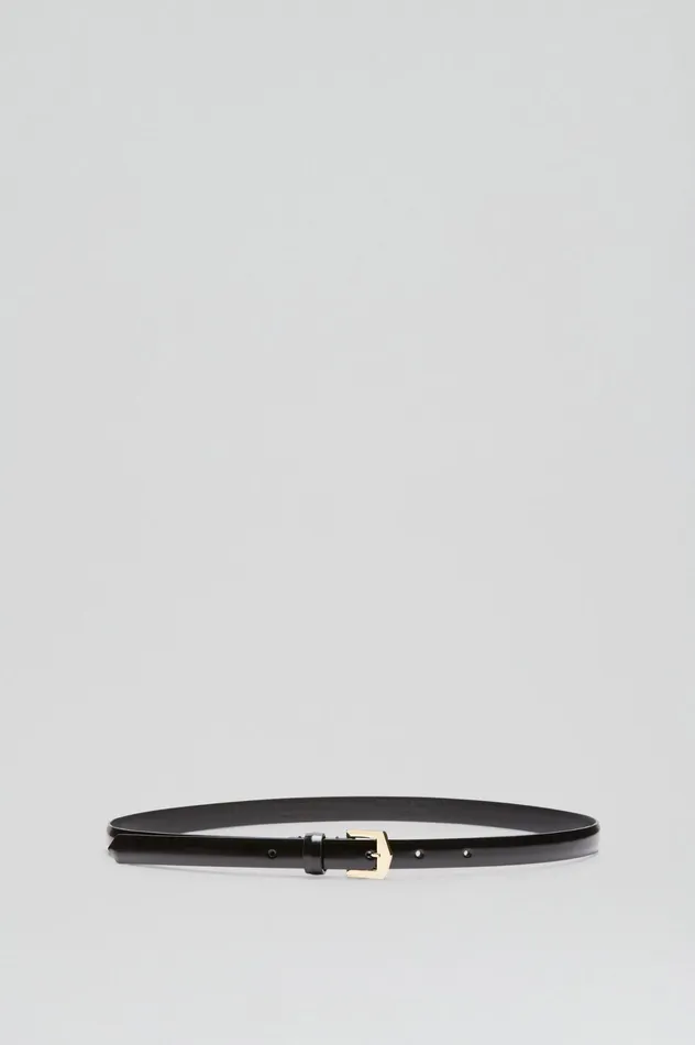Belts Women POINTED BUCKLE BELT 15 BLACK Scanlan Theodore Belts Women POINTED BUCKLE BELT 15 BLACK Scanlan Theodore