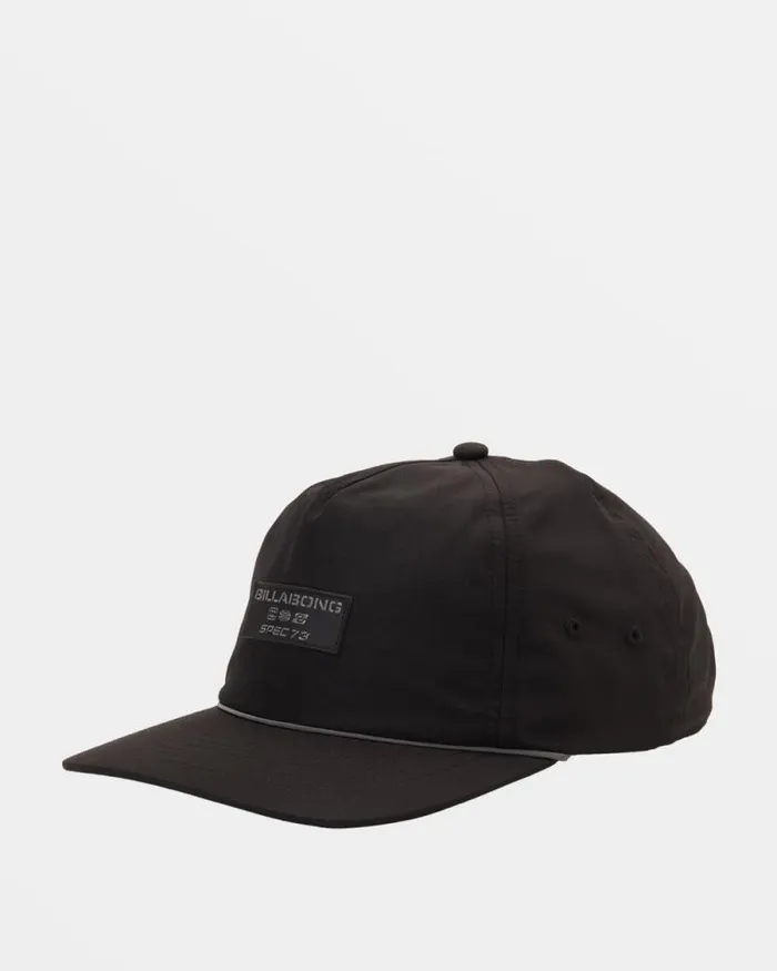 Billabong Beanies and Hats Adventure Division Spec 73 Baseball Hat Black 8211 Men