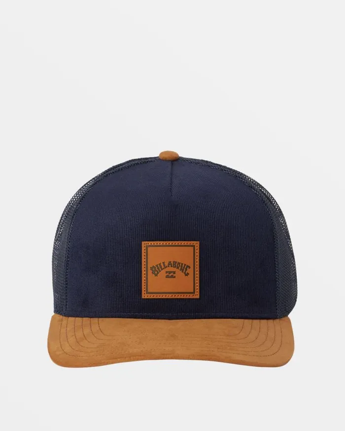 Billabong Beanies and Hats Stacked Trucker Hat Navy 8211 Men Billabong Beanies and Hats Stacked Trucker Hat Navy 8211 Men