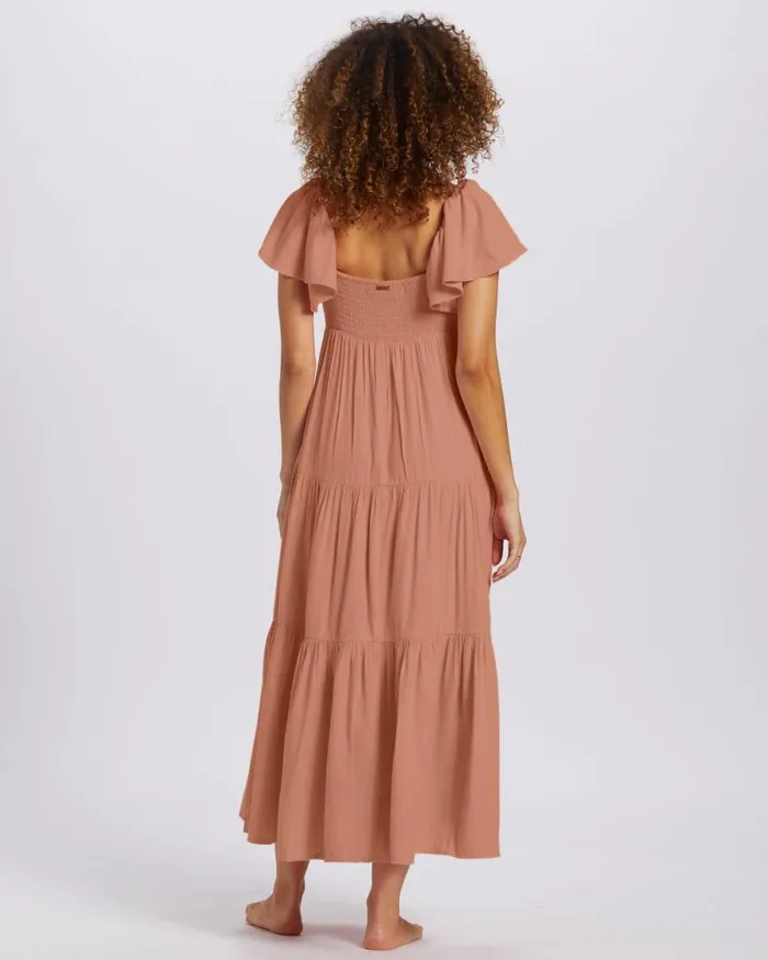 Billabong Dresses Last Light Dress Sandstorm 8211 Women