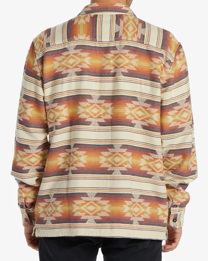 Billabong Flannels Offshore Jacquard Flannel Long Sleeve Shirt Gold 8211 Men Billabong Flannels Offshore Jacquard Flannel Long Sleeve Shirt Gold 8211 Men