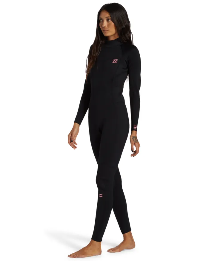 Billabong Fullsuits 32mm Foil Back Zip Wetsuit Black 8211 Women Billabong Fullsuits 32mm Foil Back Zip Wetsuit Black 8211 Women
