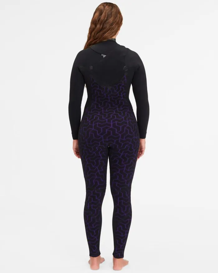 Billabong Fullsuits 43 Furnace Comp Chest Zip Wetsuit Midnight Trails 8211 Women Billabong Fullsuits 43 Furnace Comp Chest Zip Wetsuit Midnight Trails 8211 Women