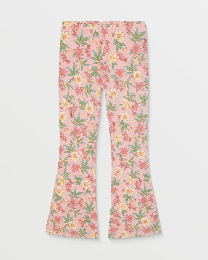 Billabong Girls039 Bottoms Girls Tell Me Elastic Waist Flared Pants Feelin Peachy 8211 Women Billabong Girls039 Bottoms Girls Tell Me Elastic Waist Flared Pants Feelin Peachy 8211 Women