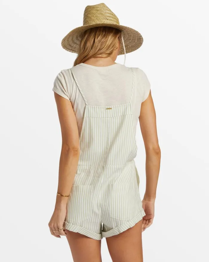 Billabong Rompers and Jumpsuits Wild Pursuit Romper Light Avocado 8211 Women Billabong Rompers and Jumpsuits Wild Pursuit Romper Light Avocado 8211 Women