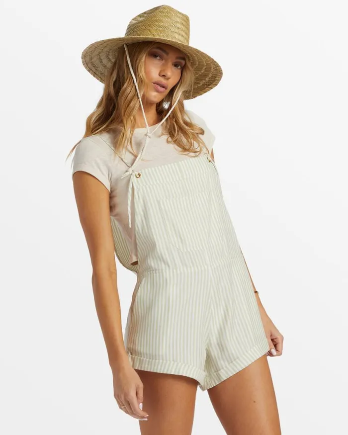 Billabong Rompers and Jumpsuits Wild Pursuit Romper Light Avocado 8211 Women Billabong Rompers and Jumpsuits Wild Pursuit Romper Light Avocado 8211 Women