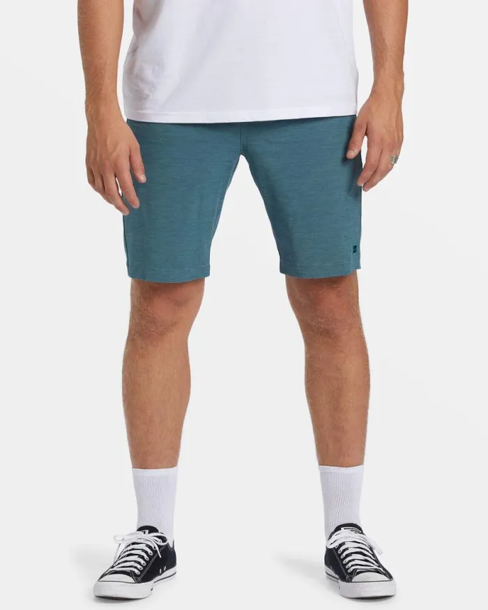 Billabong Shorts Crossfire 21034 Hybrid Submersible Shorts Real Teal 8211 Men