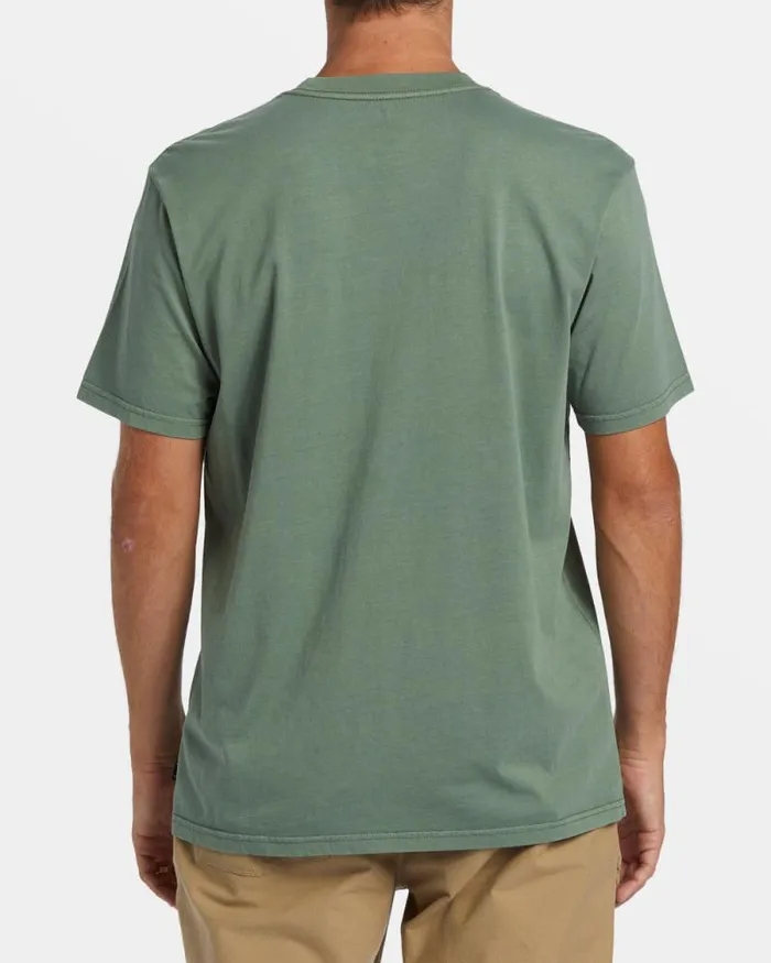 Billabong Wave Washed Essentials Throwback TShirt Hunter 8211 Men Billabong Wave Washed Essentials Throwback TShirt Hunter 8211 Men