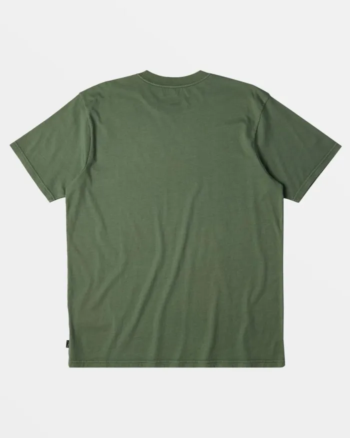 Billabong Wave Washed Essentials Throwback TShirt Hunter 8211 Men Billabong Wave Washed Essentials Throwback TShirt Hunter 8211 Men