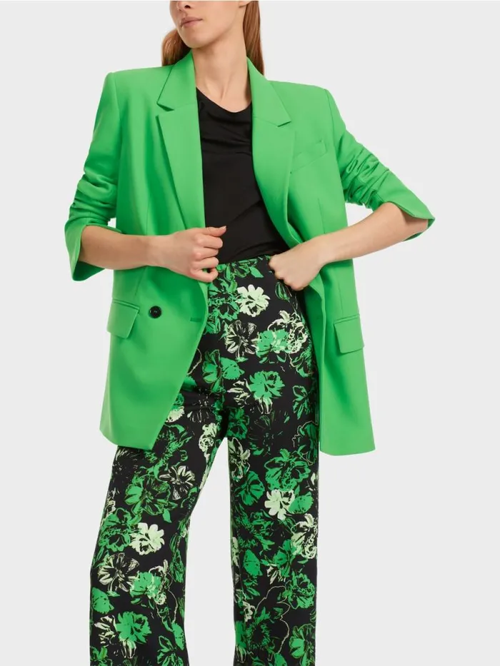 Blazer Damen Marc Cain Klassischer Blazer Dark Apple Green