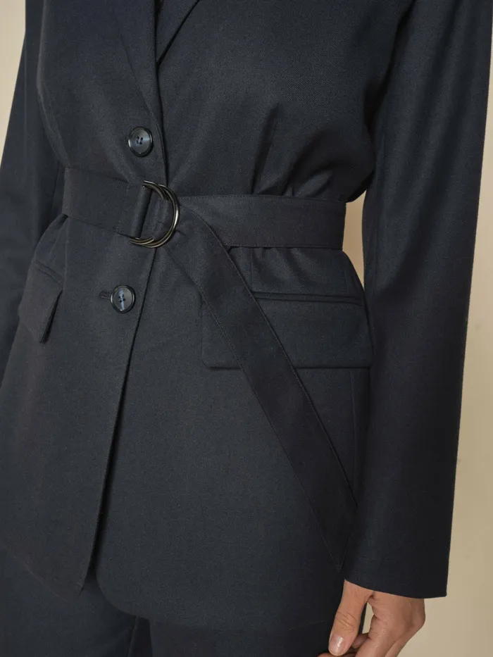Blazers MMHerdis Caia Blazer Salute Navy 8211 MOS MOSH Women Blazers MMHerdis Caia Blazer Salute Navy 8211 MOS MOSH Women