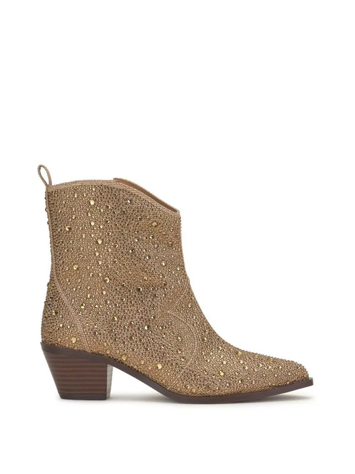 Boots and Booties Shoes Jessica Simpson Oviedo Bootie In Gold