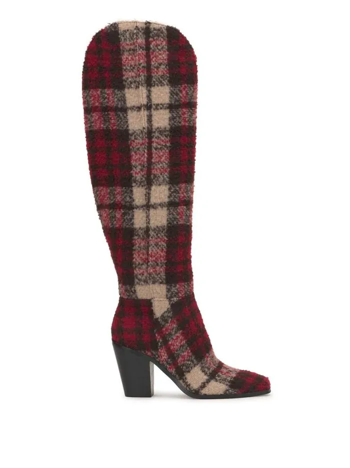 Boots and Booties Shoes Jessica Simpson Ravyn Boot In Red Plaid