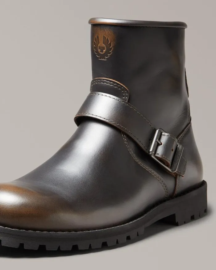 Boots Men Belstaff Trialmaster Motorcycle Boots Brown Boots Men Belstaff Trialmaster Motorcycle Boots Brown