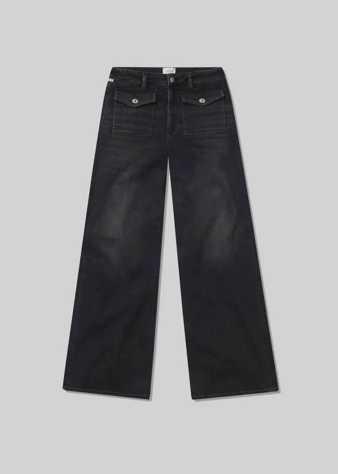 Citizens Of Humanity Raven Patch Pocket Wide Leg In Medallion Women Jeans