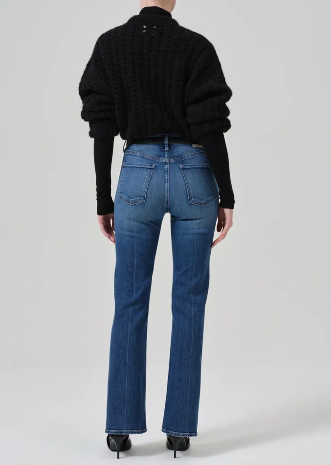 Citizens Of Humanity Vidia Mid Rise Boot In Abalone Women Jeans