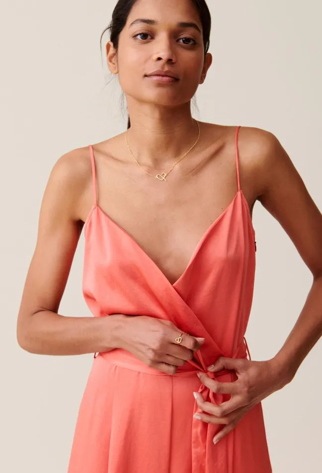 Claudie Pierlot Belted Mandarin Jumpsuit Mandarin Women Jumpsuits Claudie Pierlot Belted Mandarin Jumpsuit Mandarin Women Jumpsuits
