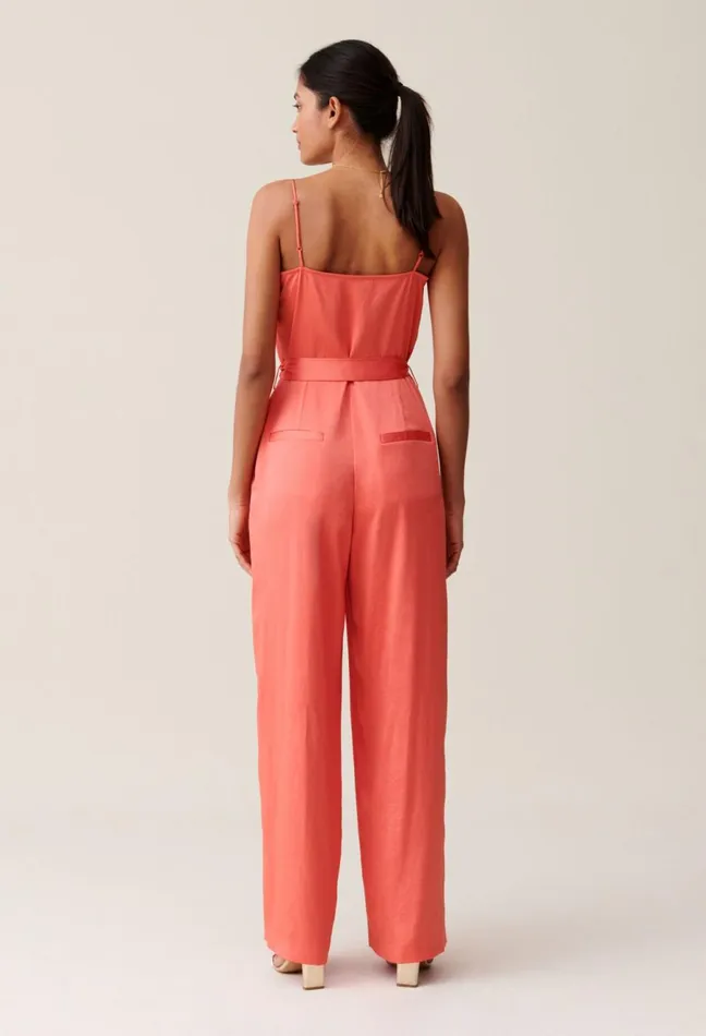 Claudie Pierlot Belted Mandarin Jumpsuit Mandarin Women Jumpsuits Claudie Pierlot Belted Mandarin Jumpsuit Mandarin Women Jumpsuits