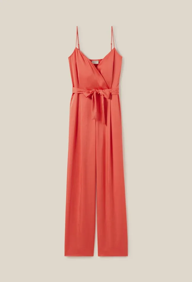 Claudie Pierlot Belted Mandarin Jumpsuit Mandarin Women Jumpsuits Claudie Pierlot Belted Mandarin Jumpsuit Mandarin Women Jumpsuits