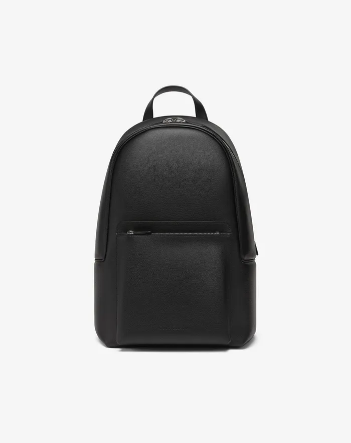Corneliani Bags And Small Leather Goods Black Leather Backpack For Men 8211 Men