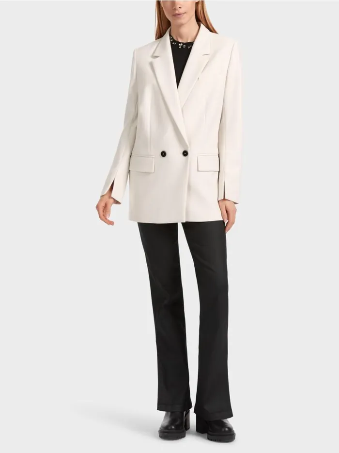 Damen Marc Cain Blazer Klassischer Blazer Smoke