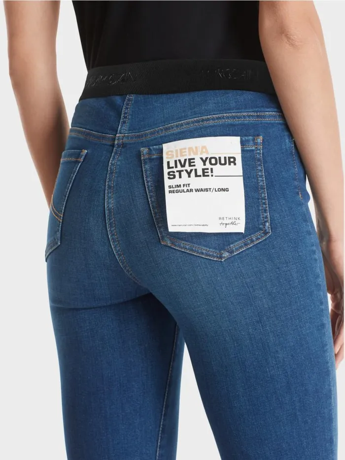 Damen Marc Cain Jeans 034Rethink Together034 Jeans SIENA Blue Denim