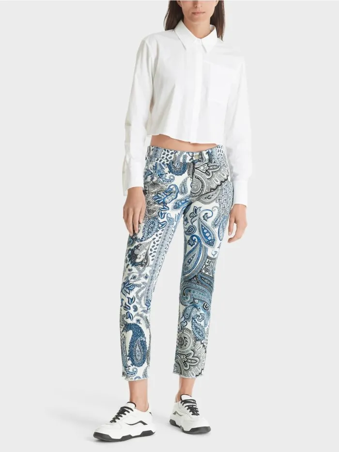 Damen Marc Cain Jeans 034Rethink Together034 Jeans SIKAR Vintage Blue