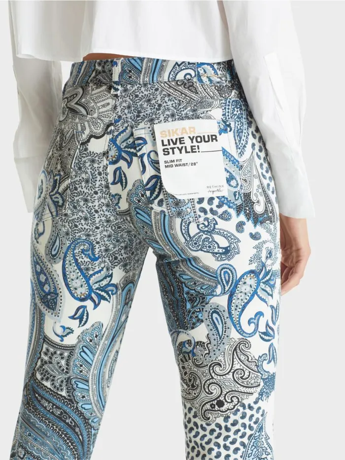 Damen Marc Cain Jeans 034Rethink Together034 Jeans SIKAR Vintage Blue