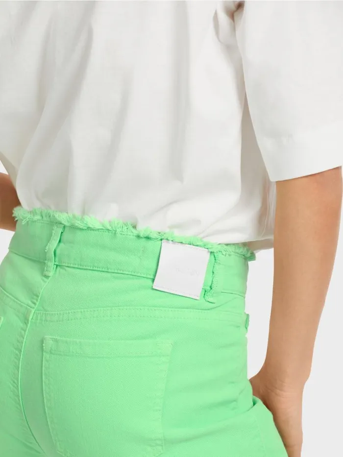 Damen Marc Cain Jeans 034Rethink Together034 Jeans SILEA Bright Shocking Green