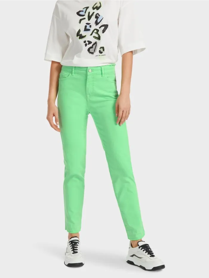 Damen Marc Cain Jeans 034Rethink Together034 Jeans SILEA Bright Shocking Green