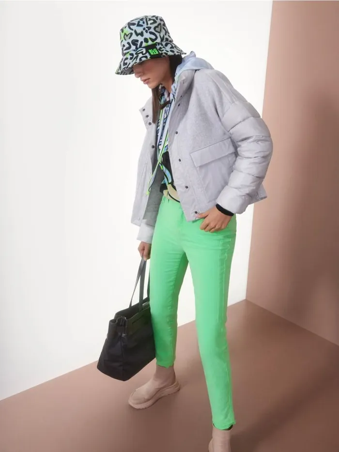 Damen Marc Cain Jeans 034Rethink Together034 Jeans SILEA Bright Shocking Green
