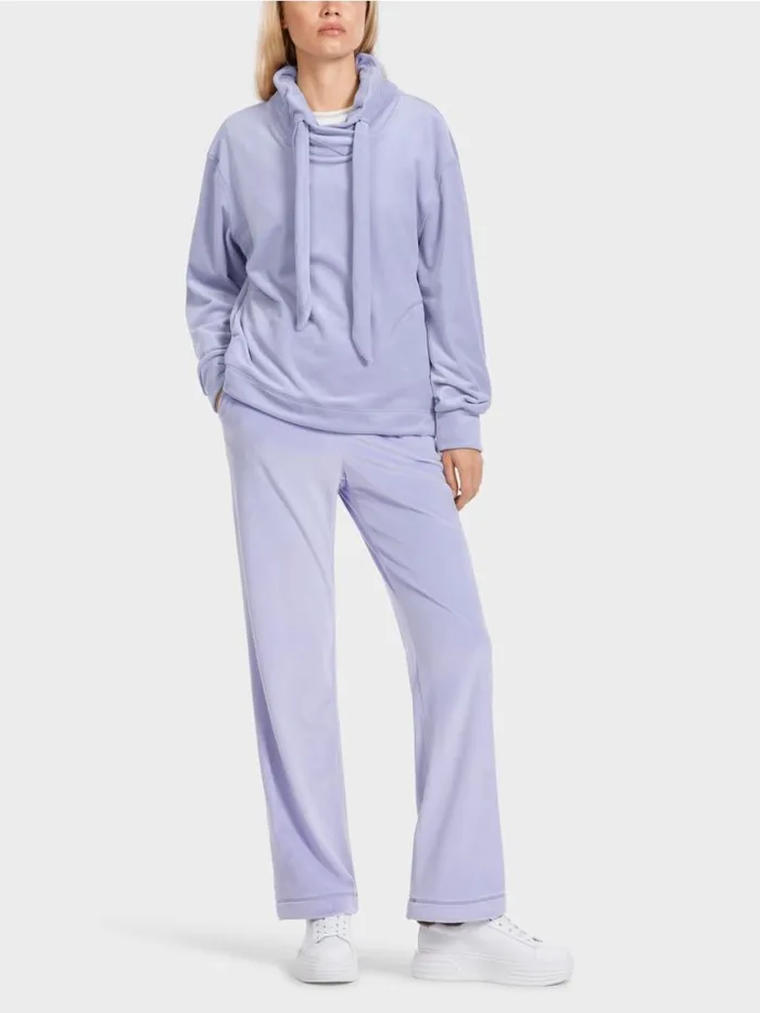 Damen Marc Cain Pullover and Sweatshirts Weiches SweatShirt Soft Violet