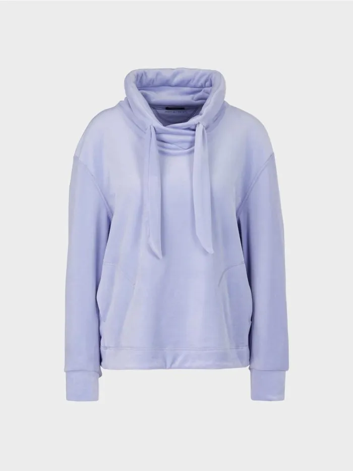 Damen Marc Cain Pullover and Sweatshirts Weiches SweatShirt Soft Violet