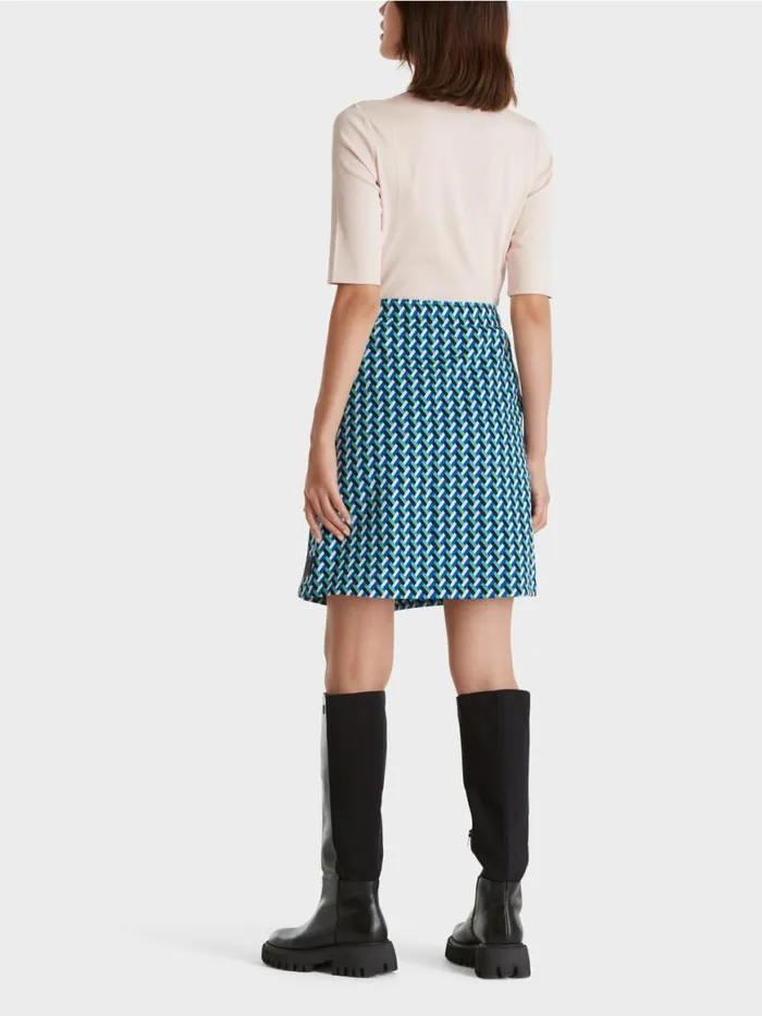Damen Marc Cain Shirts and Tops Shirt Mit Stehkragen Und rmel Almond Blossom