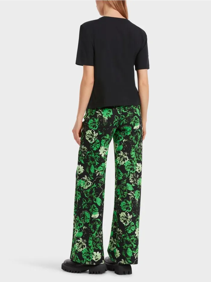 Damen Marc Cain Shirts and Tops TShirt Im Boxy Schnitt Black