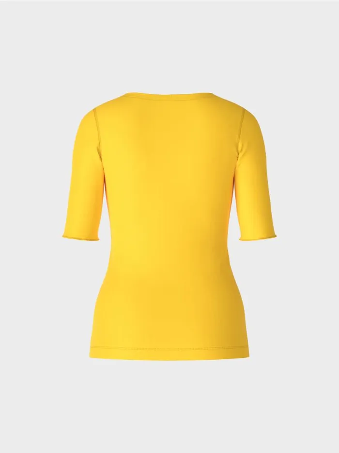 Damen Marc Cain Shirts and Tops Uni TShirt Mit 34rmel Sunshine