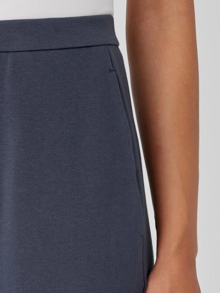 Eileen Fisher Petite Cozy Brushed Terry Hug Slouchy Pant Ocean 8211 Shop